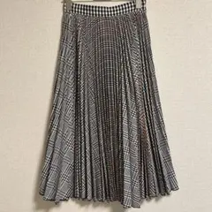 MSGM プリーツスカート チェック柄 38のサムネイル