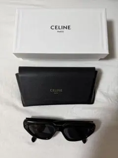 KEIJU着用】 CELINE セリーヌ サングラス キャットアイ ブラック