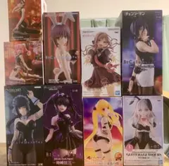美少女フィギュア 9体セット まとめ売り プライズ 未開封　レゼ