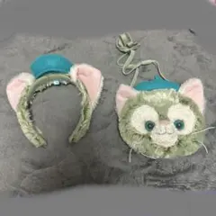 ディズニー ジェラトーニ カチューシャ & ポシェット