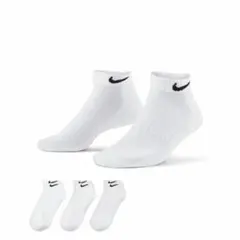 Nike ホワイトショートソックス 3足セット