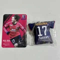 セレッソ大阪 ガチャ クッションキーホルダー　リミテッドユニフォーム 阪田