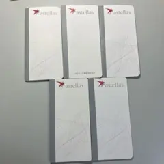 ノベルティ　メモ帳　5冊セット