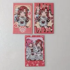 にじさんじ Cherry Cherishチェキ風カード 倉持めると 早乙女ベリー