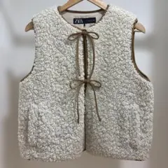 ZARA ボアベスト S