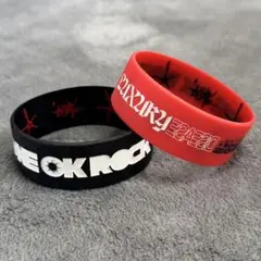 【美品】ワンオク　ラバーバンド　リストバンド　ONE OK ROCK
