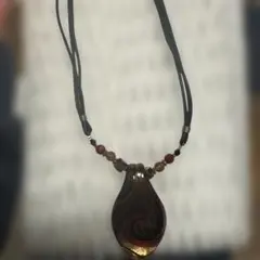 スワール型ペンダント ネックレス