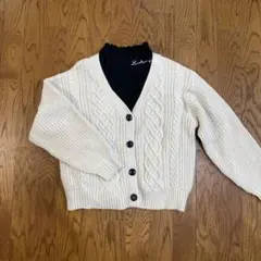 スウェットカーディガン トップス