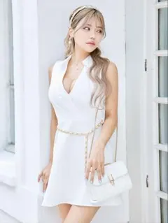 Jewels ノースリーブ ミニドレス XSサイズ