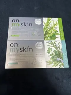 【新品未開封】on: myskin ハーブピーリング セット ボディ＆フェイス