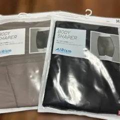 ユニクロ エアリズム ボディシェイパーショーツ M ブラック　ブラウン