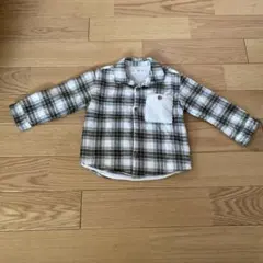 ZARA チェック柄長袖シャツ 3-4歳