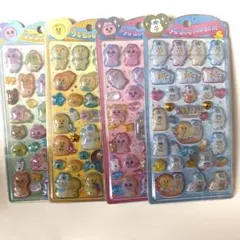 正規品♡うるちゅるポップシール　おぱんちゅうさぎ　んぽちゃむ　きみまろ　コンプ