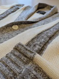 ショールカラーカーディガン