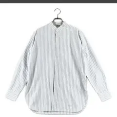 AURALEE WASHED FINX TWILL STRIPEストライプシャツのサムネイル