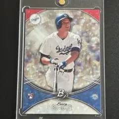 Corey Seager RC Bowman Platinum 2016