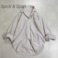 Spick &amp; Span オックスルーズシャツ ストライプ Spick & Span スピックアンドスパン オックスルーズシャツ ストライプ