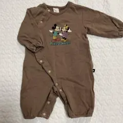 futafutaミッキー ミニー ロンパース50〜60cm