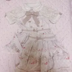 LIZLISA sugary treats picnic 柄 セットアップ