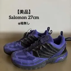 【美品】SALOMON ACS PRO サロモン パープル 紫 27cm 箱無のサムネイル