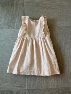 Sansakae petit オーガニックリネン　ワンピース