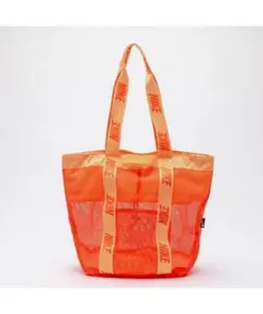 新品 NIKE メッシュトートバッグ プール水泳 オレンジレッド ナイキのサムネイル