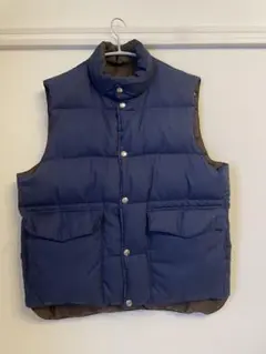 ダウンベスト　リバーシブル　古着　THE NORTH FACE