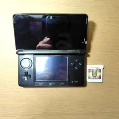 ニンテンドー3DS初期型　ブラック　ジャンク　真・三國無双VS付属