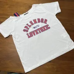 lovetoxic プリントTシャツ ホワイト　160cm