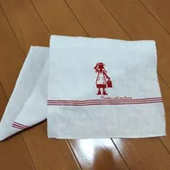 【訳あり】クロスステッチ完成品　赤毛のアン　キッチンクロス(未仕立て) ①