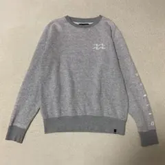 BILLA BONG スウェット　トレーナー　グレー　XS ユニセックス