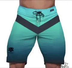 NARCIZO メンズ フィジーク サーフパンツ ブルー グラデーションS NARCIZO サーフパンツ S ブルー グラデーション - メルカリ
