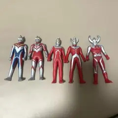 ウルトラマンフィギュア　5体