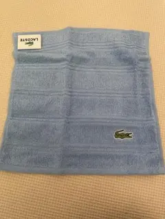LACOSTE ライトブルー タオルハンカチ