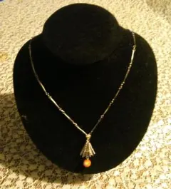 ピンク珊瑚のネックレス