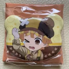 鬼滅の刃 実りの秋まつり ランダムくま缶バッジ A 我妻善逸 ☆