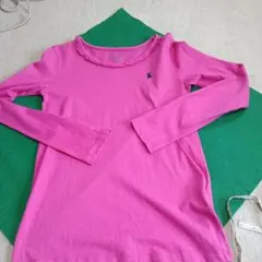 POLO RALPH LAUREN ピンク 長袖カットソー Lキッズ