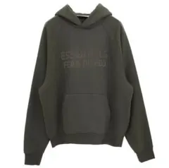 ESSENTIALS FEAR OF GOD フード付きパーカー オリーブ