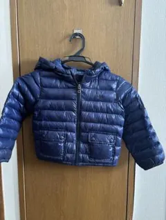 POLO RALPH LAUREN フード付きダウンジャケット 3T ネイビー