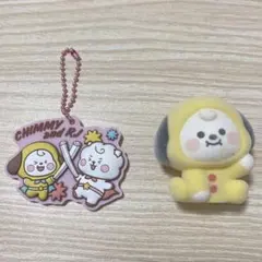 BT21  チミーとRJのキーホルダー2点まとめ売り