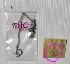【MJC】京セラ　シルバーネックレス　リーフモチーフチャームのサムネイル