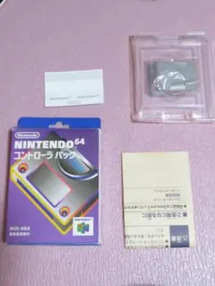 Nintendo 64 コントローラーパック NUS-004 - メルカリ