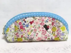 ☆ハンドメイド・パッチワークポーチ・メガネ入れ・ペンケースにも☆