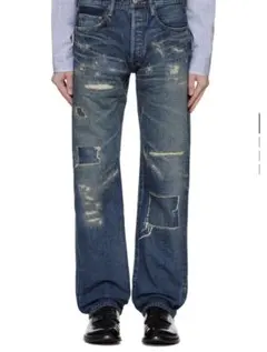 junya watanabe ダメージ加工　デニム　パンツ ジュンヤワタナベのサムネイル