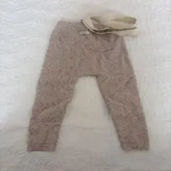 mini robe モモニット レギンス アイボリー