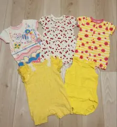 ロンパース・カバーオール 5点セット