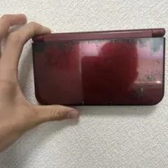 Newニンテンドー3DS LL レッド 本体＋ソフト8本＋充電器付き 動作良好