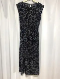 URBAN RESEARCH DOORS ノースリーブドットワンピース