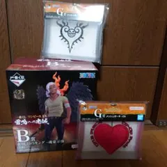 一番くじワンピース フィギュアとメッシュポーチセット