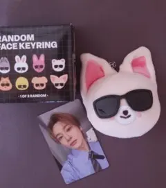 StrayKids RUNIT JAPAN ランダムフェイスキーリング アイエン | Mercari